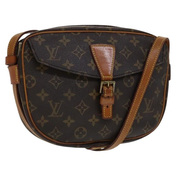 LOUIS VUITTON Monogram Jeune Fille MM Shoulder Bag LV Auth